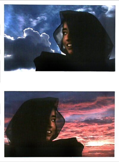 Digital Photograph by Jasemin Selimovska, Year 12, Ilim College Student artwork of a veiled portrait