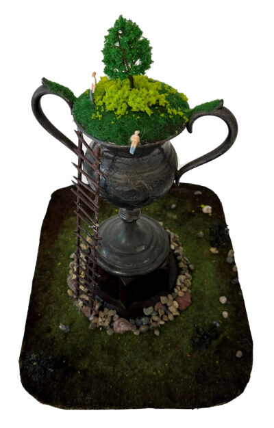 Mixed media, by Ava Lloyd and Lucie Crawford, Year 7, Carey Baptist Grammar School Student artwork