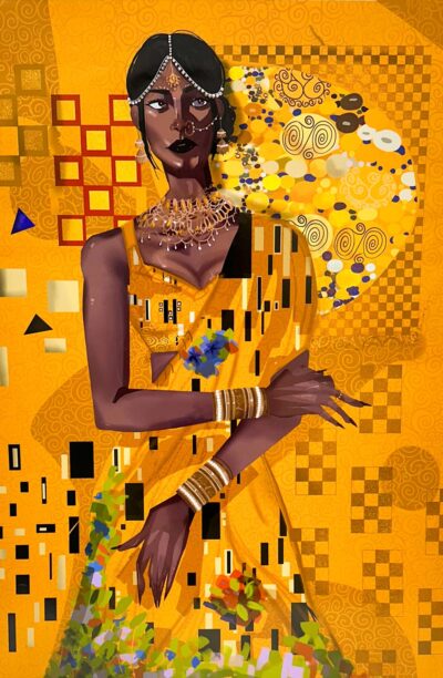 Digitally manipulated image by Delisha Kaushal, Year 10, Hume Anglican Grammar School Student artwork